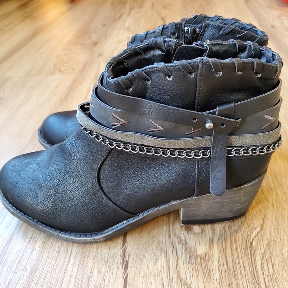 POP by Jellypop black Allia ankle boot size 6 - Picture 6 of 10